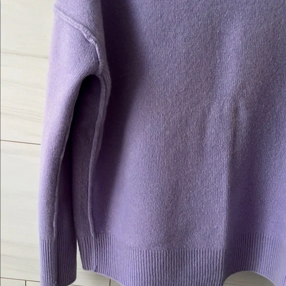 Vince Boiled Cashmere Funnel Neck
Sweater - Lavender - Picture 8 of 9